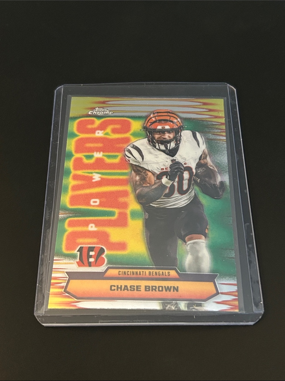 Chase Brown Cincinnati Bengals Football Card - Power Players